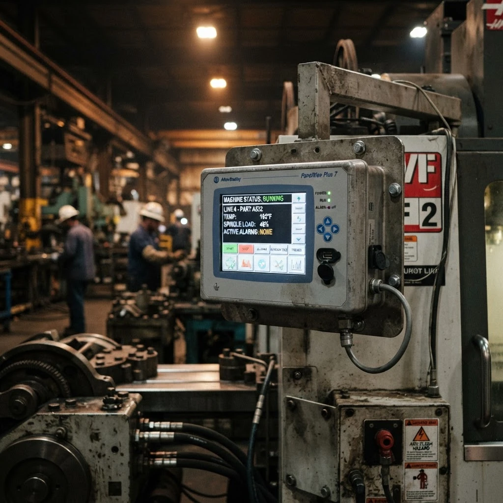 Industrial HMI panel