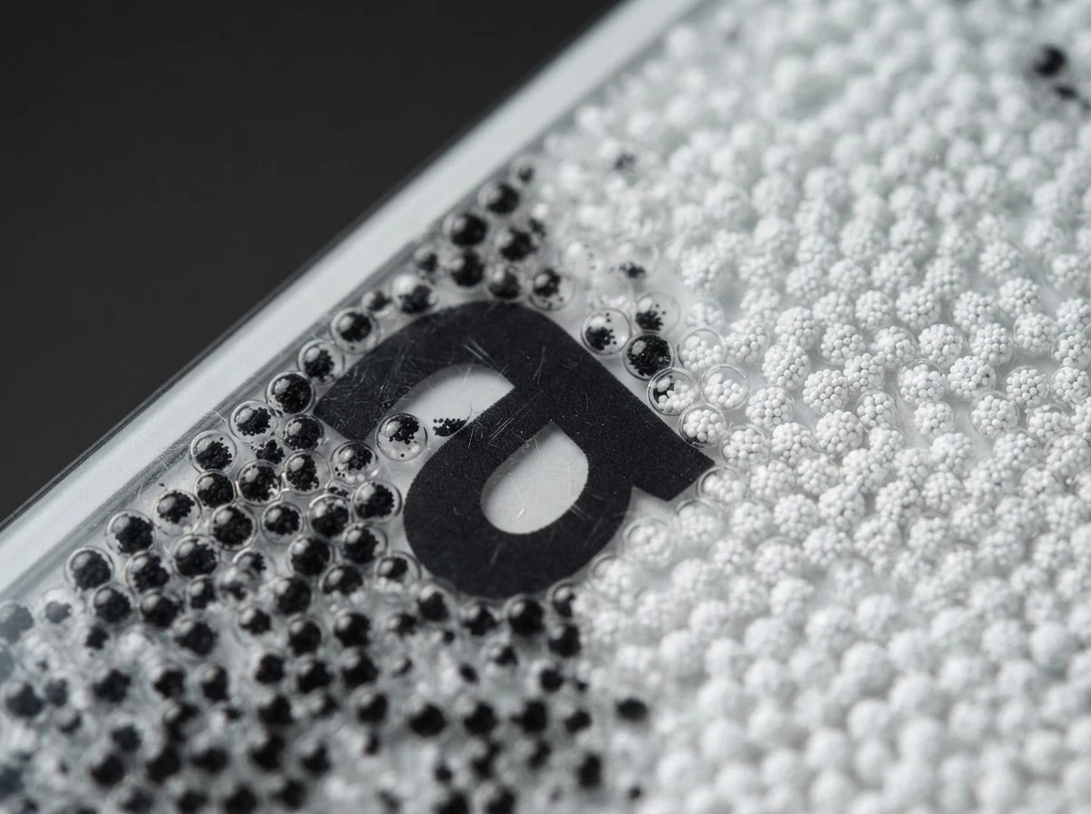 E-paper display microcapsule structure macro material science
