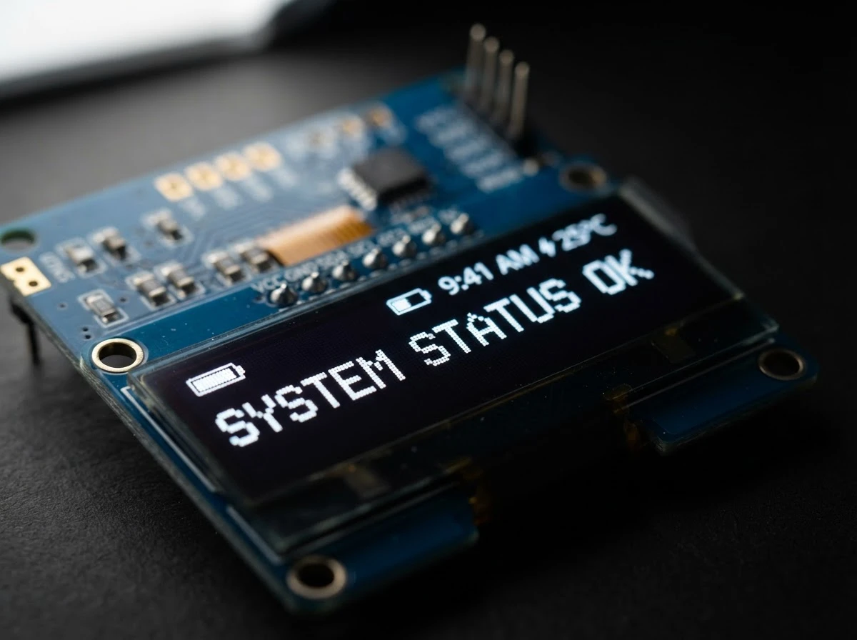 1.3 inch OLED display 128x64